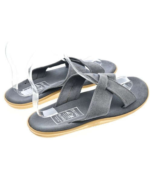 ISLAND SLIPPER（アイランドスリッパー）サンダル グレー サイズ:US9(27cm位) メンズ/2200694680030