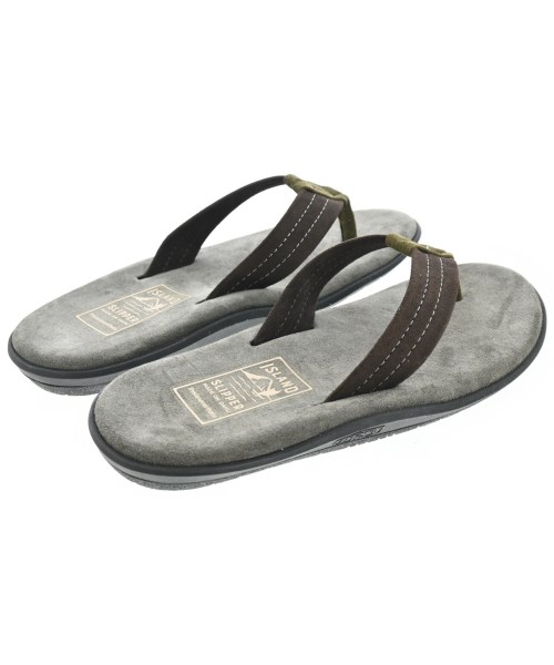 thisisneverthat（ディスイズネバーザット）サンダル グレー サイズ:UK7(25.5cm位) メンズ/2200697761477