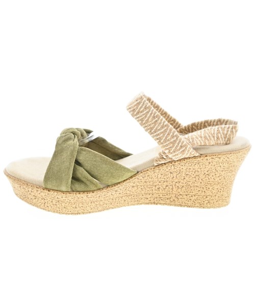 ISLAND SLIPPER（アイランドスリッパー）サンダル カーキ サイズ:US7(24cm位) レディース/2200688092122
