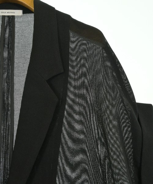 Douxarchives（ドゥアルシーウ゛）カジュアルジャケット 黒 サイズ:38(M位) レディース/2200710760128