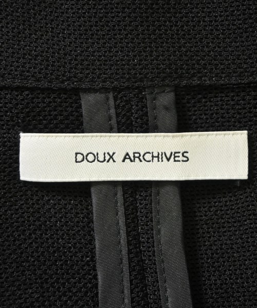 Douxarchives（ドゥアルシーウ゛）テーラードジャケット 黒 サイズ:F レディース/2200703117106