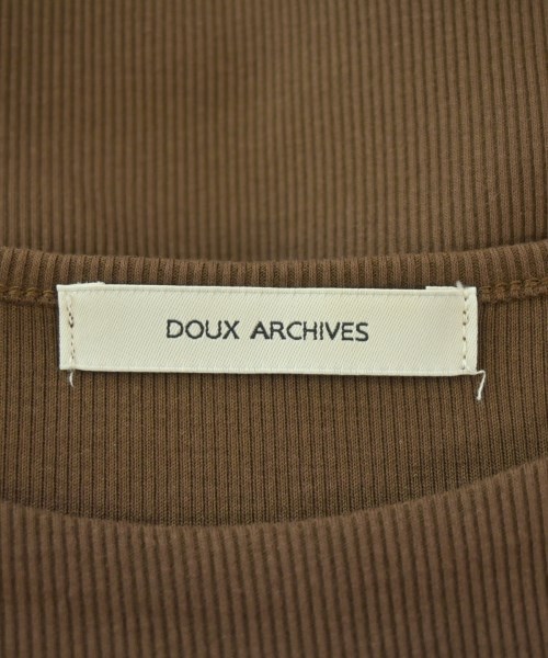 Douxarchives（ドゥアルシーウ゛）Tシャツ・カットソー 茶 サイズ:F レディース/2200717298204
