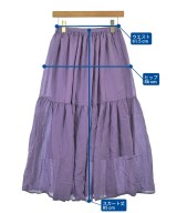 Douxarchives（ドゥアルシーウ゛）ロング・マキシ丈スカート 紫 サイズ:F レディース/2200683744040