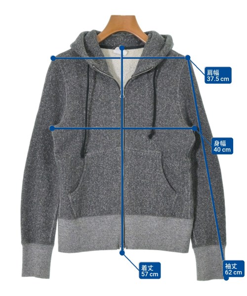 LOOPWHEELER（ループウィラー）スウェット グレー サイズ:XS レディース/2200644271165