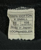 LOOPWHEELER（ループウィラー）スウェット 黒 サイズ:XS レディース/2200655287056