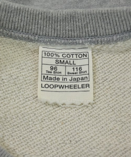 LOOPWHEELER（ループウィラー）スウェット グレー サイズ:S レディース/2200655836018