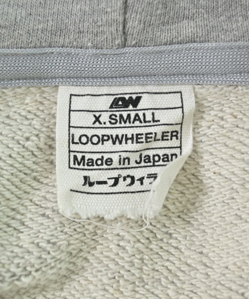 LOOPWHEELER（ループウィラー）パーカー グレー サイズ:XS レディース/2200662867036