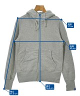 LOOPWHEELER（ループウィラー）パーカー グレー サイズ:XS レディース/2200662867036