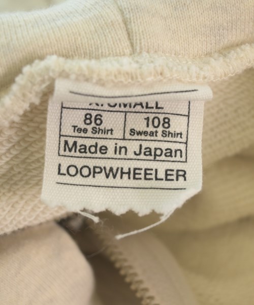 LOOPWHEELER（ループウィラー）パーカー ベージュ サイズ:XS レディース/2200702598524