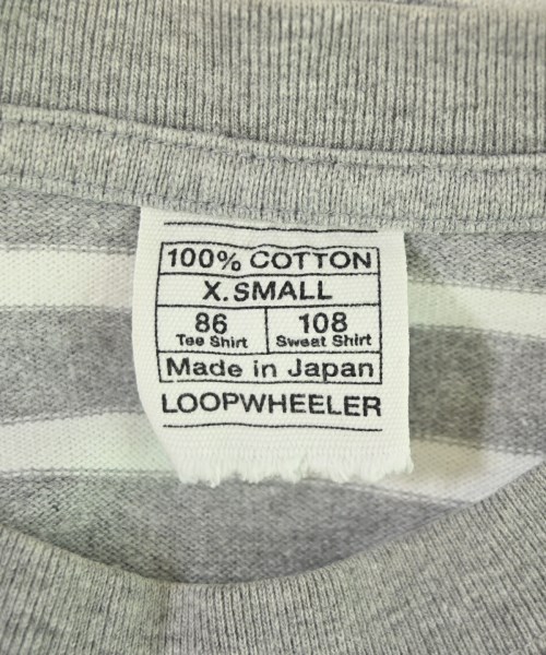 LOOPWHEELER（ループウィラー）Tシャツ・カットソー グレー サイズ:XS レディース/2200692245026