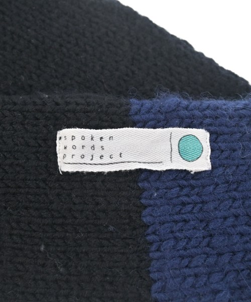 spoken words project（スポークンワーズプロジェクト）マフラー 黒 サイズ:- レディース/2200616326138
