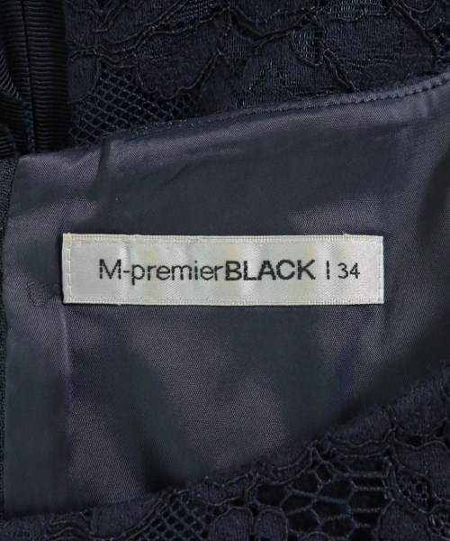 M-premier BLACK（エムプルミエブラック）ワンピース 紺 サイズ:34(XS位) レディース/2200632741045