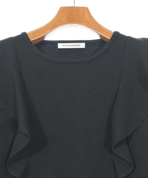 M-premier BLACK（エムプルミエブラック）ニット・セーター 黒 サイズ:36(S位) レディース/2200631455097