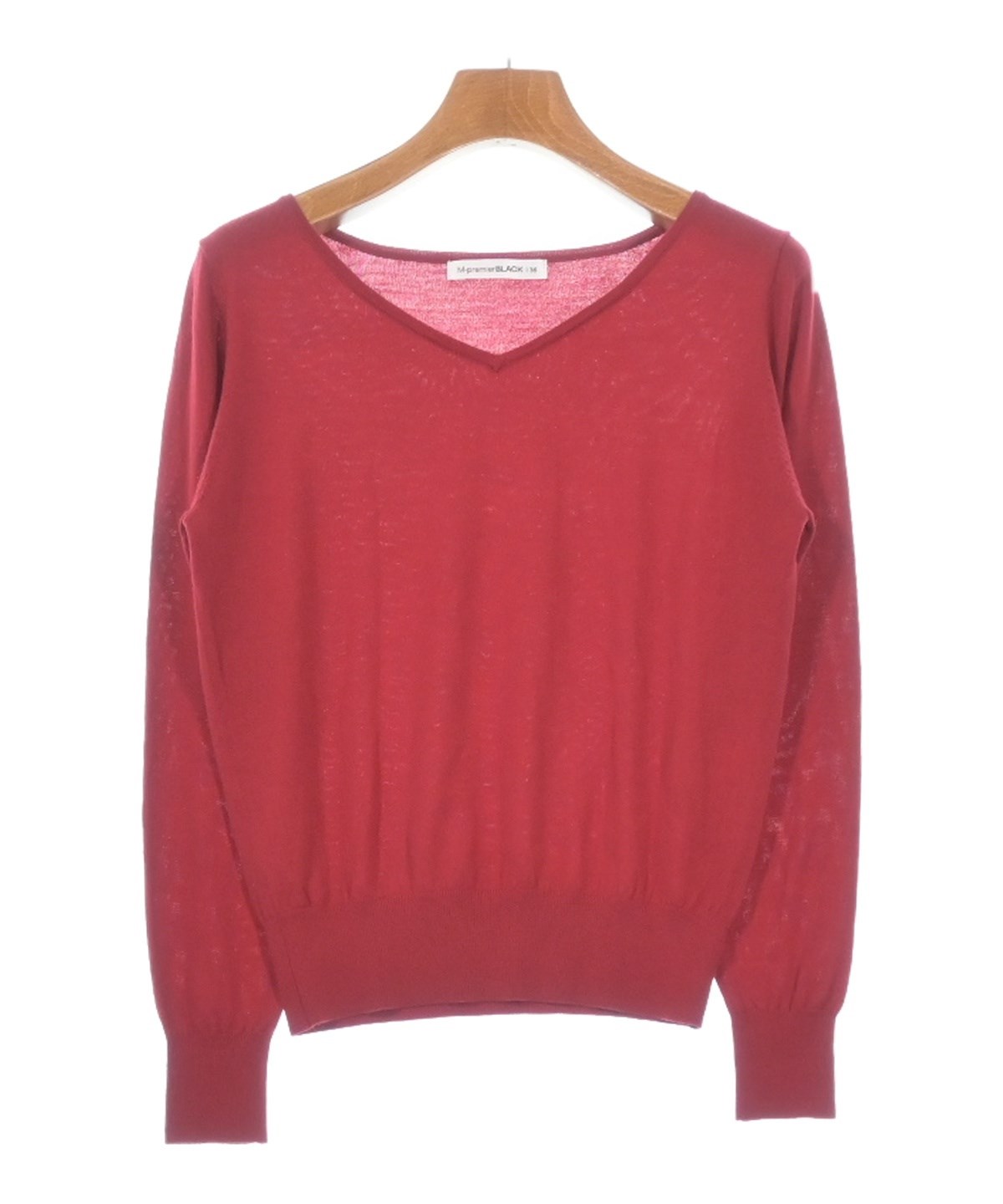 新品未使用　M premier BLACK ネイビー 半袖ニット 36サイズ M premier BLACK ネイビー 半袖ニット 36サイズ