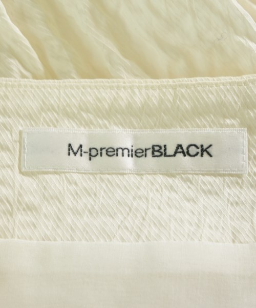 M-premier BLACK（エムプルミエブラック）ブラウス 白 サイズ:36(S位) レディース/2200627134029