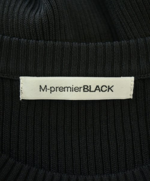 M-premier BLACK（エムプルミエブラック）ニット・セーター 黒 サイズ:36(S位) レディース/2200627134043