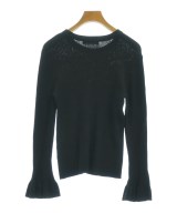 M-premier BLACK（エムプルミエブラック）ニット・セーター 黒 サイズ:36(S位) レディース/2200627134043