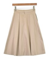 M-premier BLACK（エムプルミエブラック）ひざ丈スカート ベージュ サイズ:34(XS位) レディース/2200611865045