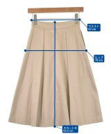 M-premier BLACK（エムプルミエブラック）ひざ丈スカート ベージュ サイズ:34(XS位) レディース/2200611865045