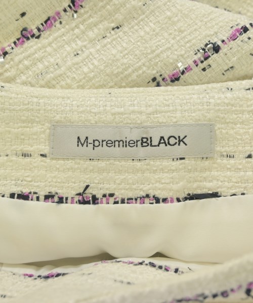 M-premier BLACK（エムプルミエブラック）ひざ丈スカート 白 サイズ:34P(XS位) レディース/2200668284042