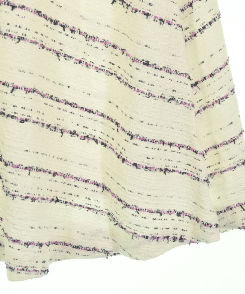 M-premier BLACK（エムプルミエブラック）ひざ丈スカート 白 サイズ:34P(XS位) レディース/2200668284042