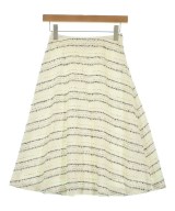 M-premier BLACK（エムプルミエブラック）ひざ丈スカート 白 サイズ:34P(XS位) レディース/2200668284042