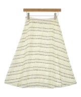 M-premier BLACK（エムプルミエブラック）ひざ丈スカート 白 サイズ:34P(XS位) レディース/2200668284042