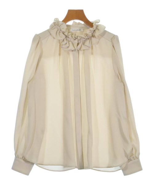 M-premier BLACK(エムプルミエブラック)カジュアルシャツ ベージュ サイズ:36(S位)/2200676383027