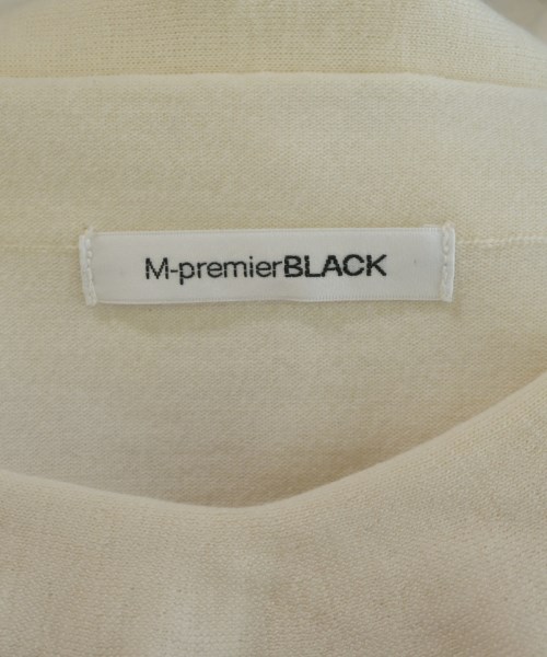 M-premier BLACK（エムプルミエブラック）ニット・セーター 白 サイズ:36(S位) レディース/2200698470040