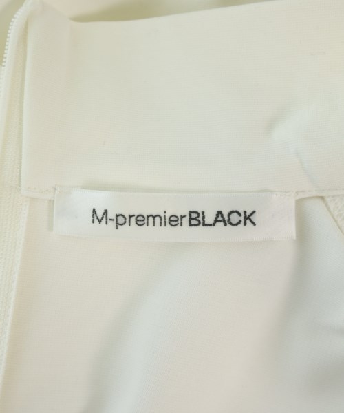 M-premier BLACK（エムプルミエブラック）Tシャツ・カットソー 白 サイズ:34(XS位) レディース/2200694559022