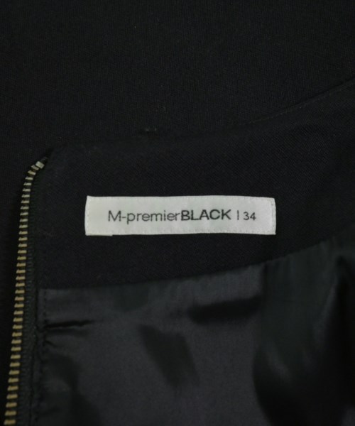 M-premier BLACK（エムプルミエブラック）ひざ丈スカート 黒 サイズ:34(XS位) レディース/2200694928019