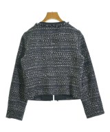 M-premier BLACK（エムプルミエブラック）ノーカラージャケット 紺 サイズ:36(S位) レディース/2200711960015