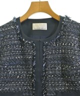 M-premier BLACK（エムプルミエブラック）ノーカラージャケット 紺 サイズ:36(S位) レディース/2200711960015