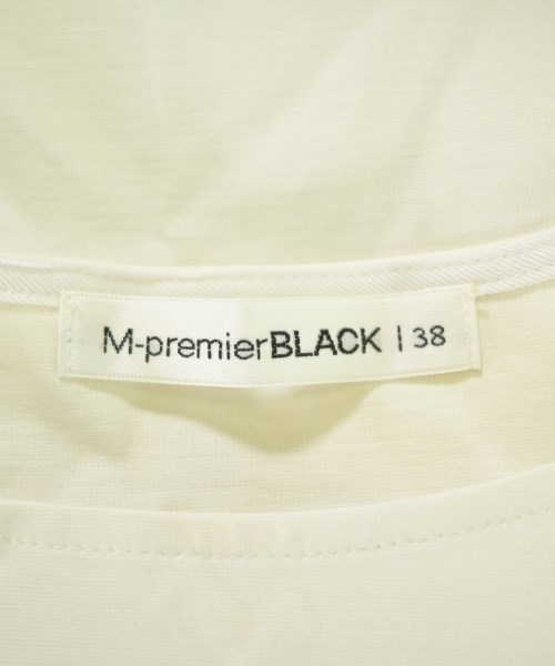 M-premier BLACK（エムプルミエブラック）Tシャツ・カットソー 白 サイズ:38(M位) レディース/2200709722052