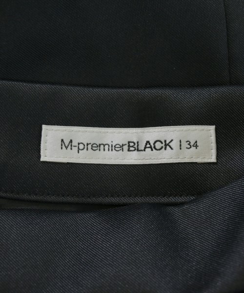 M-premier BLACK（エムプルミエブラック）ひざ丈スカート 黒 サイズ:34(XS位) レディース/2200718491062