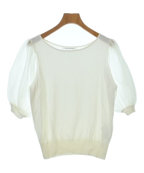 M-premier BLACK(エムプルミエブラック)ニット・セーター 白 サイズ:36(S位)/2200646622101