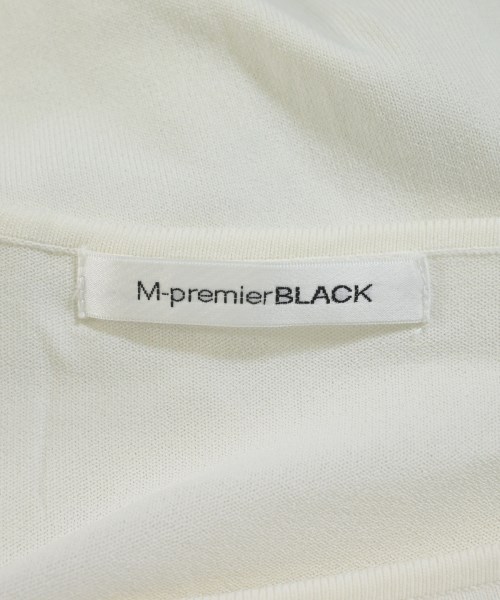 M-premier BLACK（エムプルミエブラック）ニット・セーター 白 サイズ:36(S位) レディース/2200646622101