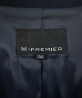 M-premier BLACK（エムプルミエブラック）ノーカラージャケット 紺 サイズ:36(S位) レディース/2200638444018