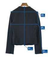 M-premier BLACK（エムプルミエブラック）ノーカラージャケット 紺 サイズ:36(S位) レディース/2200638444018