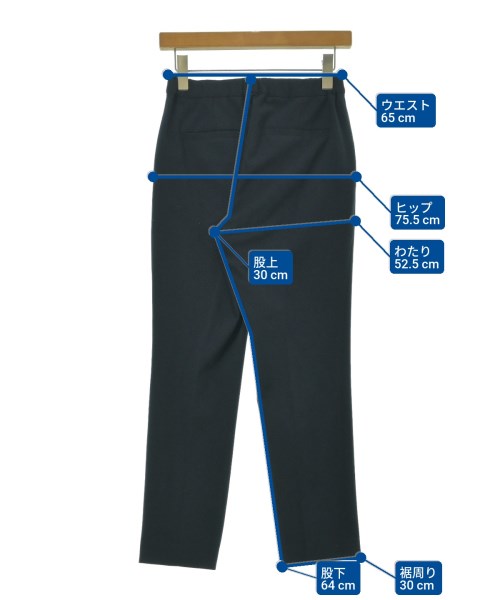 M-premier BLACK（エムプルミエブラック）スラックス 紺 サイズ:34(XS位) レディース/2200652520026