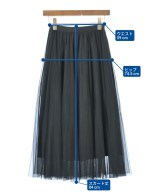 M-premier BLACK（エムプルミエブラック）ロング・マキシ丈スカート 黒 サイズ:36(S位) レディース/2200653395012