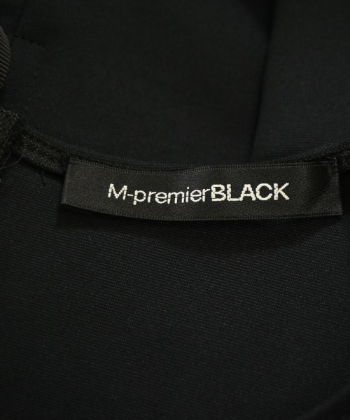 M-premier BLACK（エムプルミエブラック）Tシャツ・カットソー 黒 サイズ:34(XS位) レディース/2200706452044