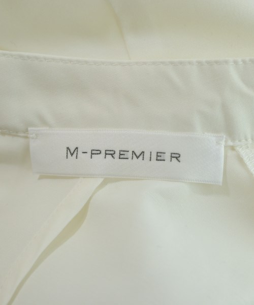 M-premier BLACK（エムプルミエブラック）ブラウス 白 サイズ:38(M位) レディース/2200666793027