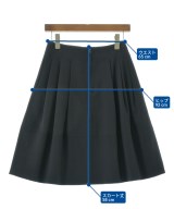 M-premier BLACK（エムプルミエブラック）ひざ丈スカート 紺 サイズ:38(M位) レディース/2200729276139