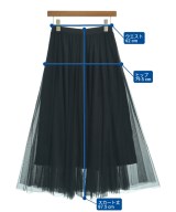 M-premier BLACK（エムプルミエブラック）ロング・マキシ丈スカート 黒 サイズ:38(M位) レディース/2200716685036