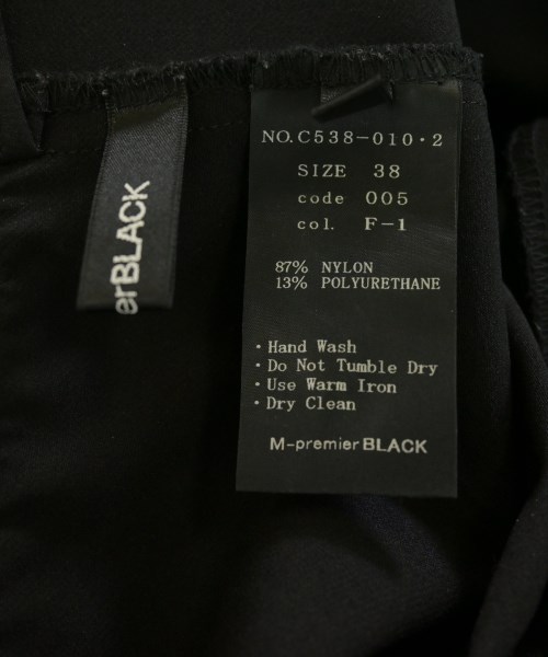 M-premier BLACK（エムプルミエブラック）その他 黒 サイズ:38(M位) レディース/2200721220819