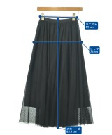 M-premier BLACK（エムプルミエブラック）ロング・マキシ丈スカート 黒 サイズ:36(S位) レディース/2200680759023