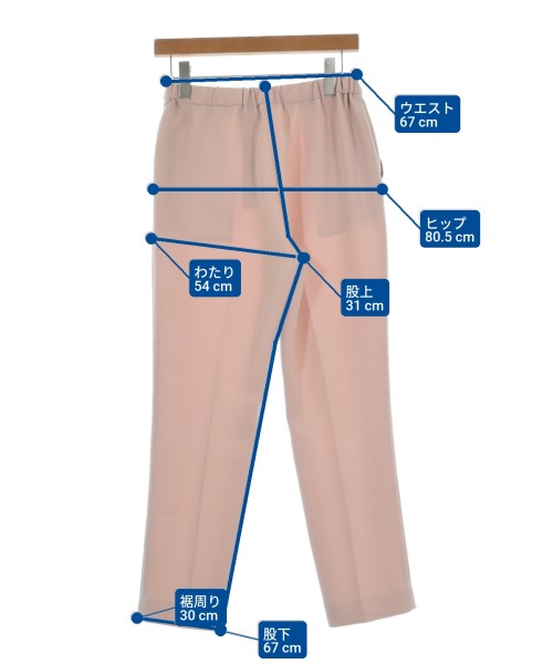 Aveniretoile（アベニールエトワール）スラックス ピンク サイズ:38(M位) レディース/2200650846067