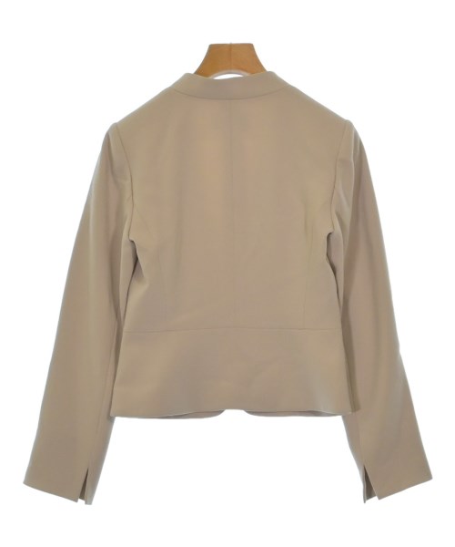 m's select（エムズセレクト）ノーカラージャケット ベージュ サイズ:34(XS位) レディース/2200641072017