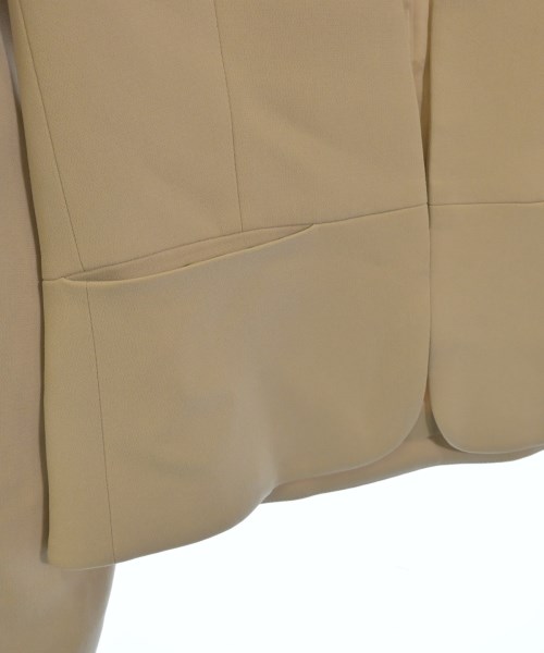 m's select（エムズセレクト）ノーカラージャケット ベージュ サイズ:34(XS位) レディース/2200641072017